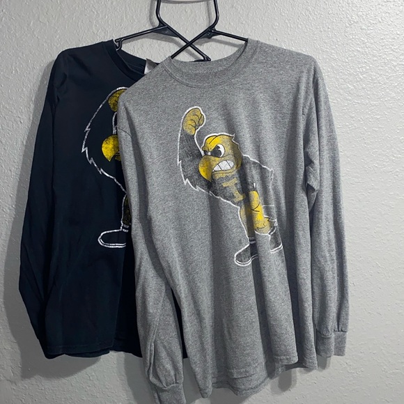 Iowa Hawkeyes Tops - bundle Iowa Hawkeyes Long Sleeve T Shirts